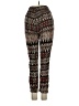 Seductions Print Black Casual Pants Size XS - photo 2