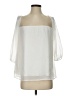 Rachel Kate 100% Polyester White 3/4 Sleeve Blouse Size S - photo 1