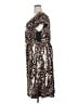BLOOMCHIC 100% Polyester Metallic Silver Cocktail Dress Size 22 - 24 - photo 5