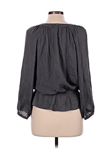 Joie Long Sleeve Silk Top (view 2)