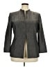 Albert Nipon Metallic Gray Jacket Size 18 - photo 1