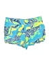 Lilly Pulitzer 100% Rayon Print Blue Board Shorts Size S - photo 1