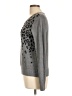 Merona Animal Print Gray Pullover Sweater Size L - photo 5