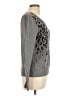 Merona Animal Print Gray Pullover Sweater Size L - photo 4