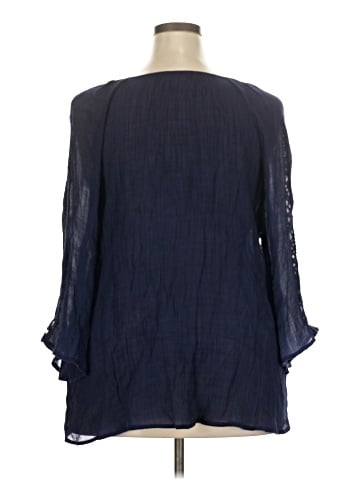 Zac & Rachel 3/4 Sleeve Blouse (view 2)