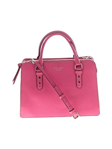 Kate Spade New York Leather Satchel (view 1)