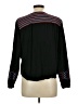 Marine Layer Black Long Sleeve Blouse Size L - photo 2