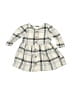 Carter's 100% Cotton Plaid Gray Dress 0-3 MO / 3 MO - photo 1
