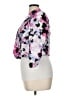 Black Label by Evan Picone 100% Polyester Floral Purple Jacket Size 14 - photo 5