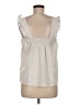Unbranded Ivory Sleeveless Blouse Size M - photo 2