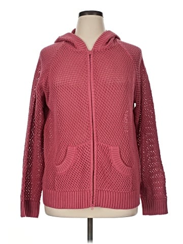 Denim & Co Zip Up Hoodie (view 1)