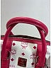 MCM 100% Coated Canvas Hearts Pink Monogram Boston Bag One size - photo 6