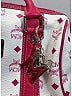 MCM 100% Coated Canvas Hearts Pink Monogram Boston Bag One size - photo 10