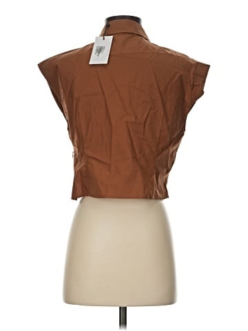 Greylin Sleeveless Button-Down Shirt (view 2)