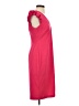 Calvin Klein Solid Pink Cocktail Dress Size 4 - photo 4