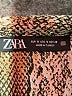 Zara 100% Polyester Animal Print Brown Casual Dress Size S - photo 7
