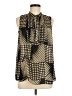 Banana Republic 100% Polyester Black Sleeveless Blouse Size M - photo 1