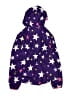 Lands' End 100% Polyester Stars Purple Raincoat Size 10 - 12 - photo 2