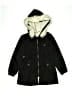 Shein 100% Polyester Black Coat Size 8 - photo 1