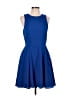 Naven 100% Polyester Solid Blue Cocktail Dress Size L - photo 1