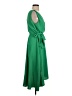DKNY 100% Polyester Solid Green Cocktail Dress Size 2 - photo 4