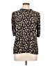 Anne Klein Black 3/4 Sleeve Blouse Size L - photo 1