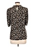 Anne Klein Black 3/4 Sleeve Blouse Size L - photo 2