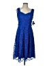 Gabby Skye 100% Polyester Blue Cocktail Dress Size 10 - photo 1