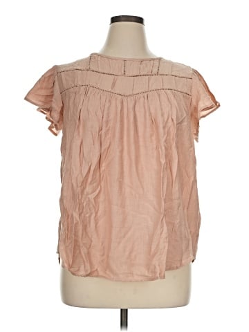 Perch by Blu Pepper Short Sleeve Blouse (view 1)