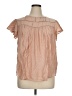 Perch by Blu Pepper 100% Polyester Pink Short Sleeve Blouse Size 1X - photo 1