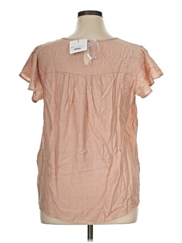 Perch by Blu Pepper Short Sleeve Blouse (view 2)