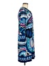 Sunny Leigh Paisley Blue Casual Dress Size M - photo 4