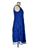 Gabby Skye 100% Polyester Blue Cocktail Dress Size 10 - photo 4