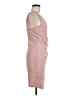 Papaya Solid Pink Cocktail Dress Size S - photo 4