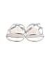 Stuart Weitzman Silver White Sandals Size 9 1/2 - photo 2