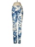 Les Copains Print Blue Casual Pants Size EU 40 / US 10 - photo 1