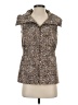Sharon Young 100% Polyester Brown Vest Size XS - photo 1