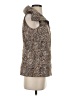 Sharon Young 100% Polyester Brown Vest Size XS - photo 4