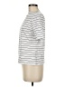 Sigrid Olsen Stripes Ivory Short Sleeve Turtleneck Size M - photo 5