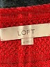 Ann Taylor LOFT Red Pullover Sweater Size M - photo 7