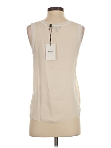 Theory Sleeveless Silk Top (view 2)