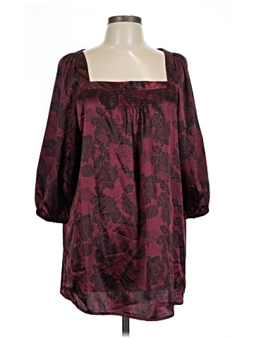 Motto 3/4 Sleeve Blouse (view 1)