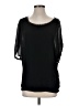 Guess 100% Polyester Black 3/4 Sleeve Top Size XS - photo 1