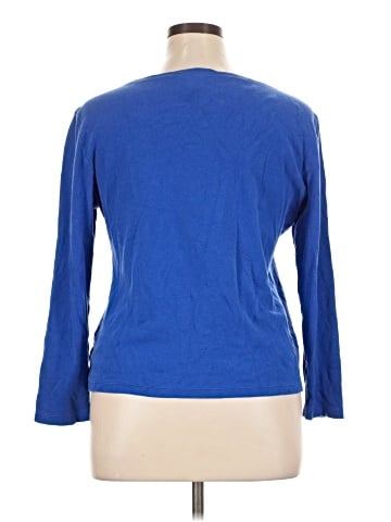Karen Scott 3/4 Sleeve Top (view 2)