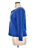 Karen Scott Blue 3/4 Sleeve Top Size XL - photo 5