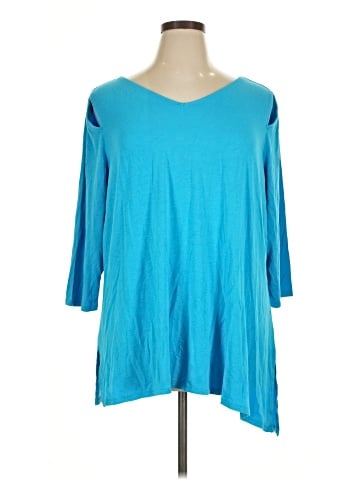 Belle By Kim Gravel 3/4 Sleeve Top (view 1)