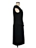 Nine West Solid Black Cocktail Dress Size 8 - photo 4