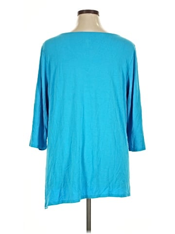 Belle By Kim Gravel 3/4 Sleeve Top (view 2)