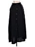 Unbranded 100% Polyester Black Casual Skirt Size S - photo 1