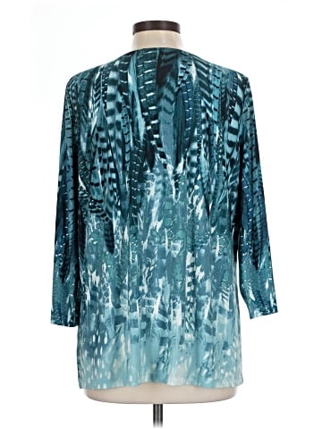 Susan Graver 3/4 Sleeve Blouse (view 2)